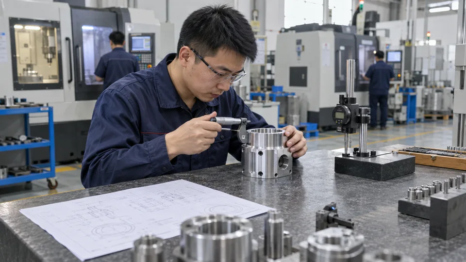 First-part dimensional inspection before batch production