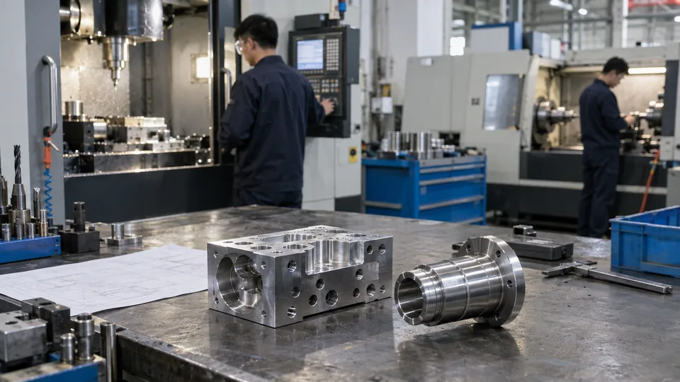 Comparison of CNC milling and turning outputs