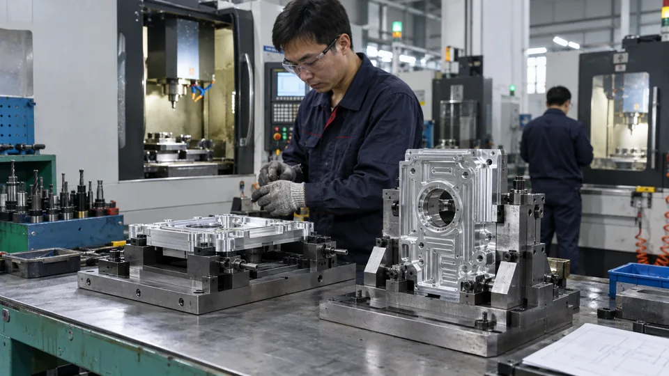 Fixtures for multiple CNC machining setups