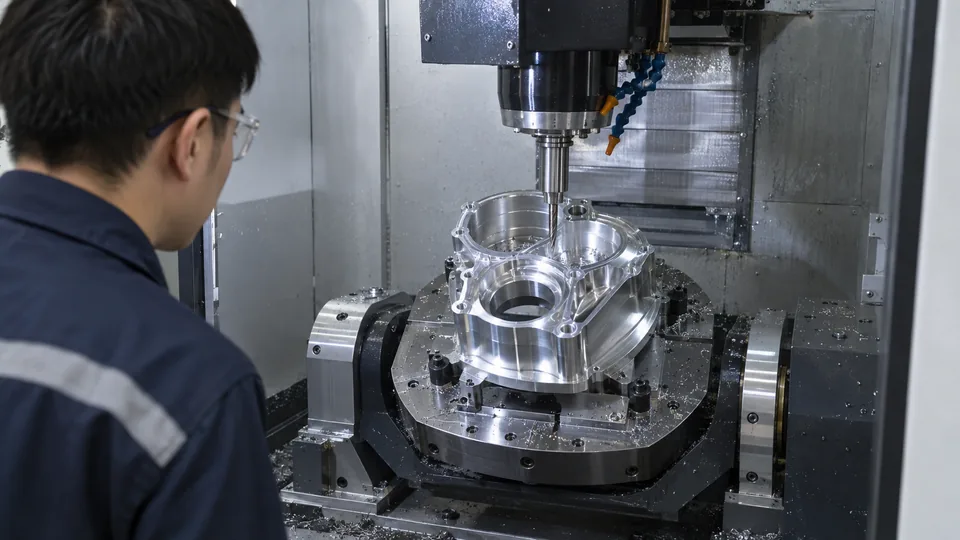 Five-axis access to complex custom geometry