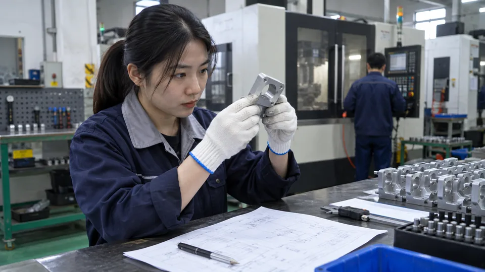 Documented inspection of a machined batch