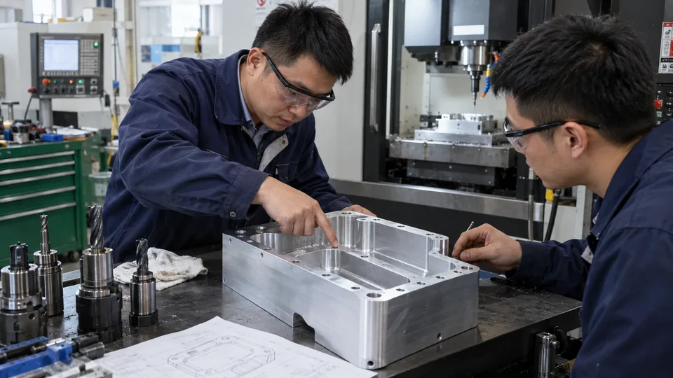 DFM review of custom part geometry and tool access