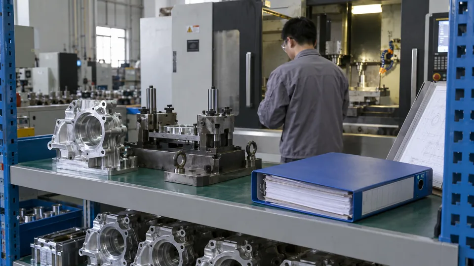 Records and fixture retained for a custom part reorder