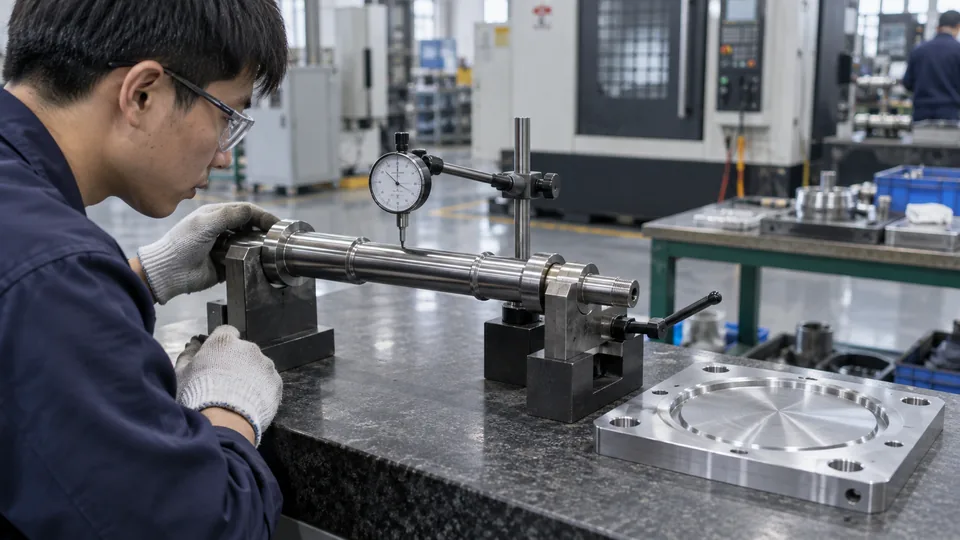 Runout and flatness measurement examples